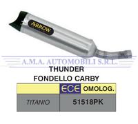 51518PK - Terminale Scarico Arrow Thunder Titanio Yamaha YZF-R 125 (19)