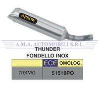 51518PO - Terminale Scarico Arrow Thunder Titanio Yamaha YZF-R 125 (19)