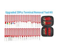 Terminale Strumento di Rimozione Kit 39 Pezzi Potenziati Perno Estrattore Cavo
