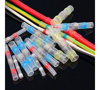 Terminale termorestringente ad anello di saldatura, impermeabile IP67, tubo termorestringente per collegamento apparecchiature elettriche, terminale connettore cavo