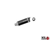 TERMINALE THUNDER ALLUMINIO DARK" CON FONDELLO CARBY" YAMAHA MT-09 TRACER 201...