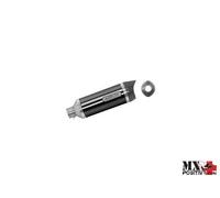 TERMINALE THUNDER ALLUMINIO DARK" CON FONDELLO CARBY" YAMAHA TRACER 7 2021-20...