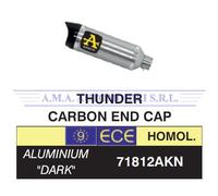 71812AKN - TERMINALE SCARICO ARROW ALLUM. DARK THUNDER F/CARBY YAMAHA MT-09 '13