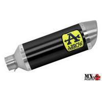 TERMINALE THUNDER ALLUMINIO DARK"" YAMAHA MT-07 2021-2023 ARROW 71930AON