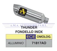 Arrow Terminale scarico Thunder alluminio Yamaha MT-07 '14 71817AO