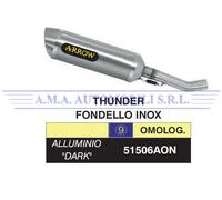 Terminale Thunder aluminium Dark Honda CBR 125 R 2011 2012 2013 2014 2015 2016