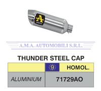 Terminale Thunder Approved alluminio Suzuki GSX-R 750 i.e. Anni 2008 2009 2010