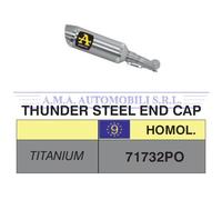 71732PO - Terminale Scarico Arrow Thunder Titanio Honda CB 1000 R (08-17)
