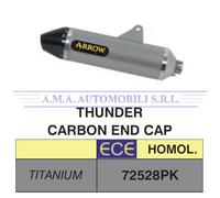 Terminale Thunder Titanio con fondello carby Honda CRF 250 Rally Anni 2017 2018