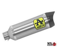 TERMINALE THUNDER TITANIO CON FONDELLO CARBY YAMAHA MT-07 2021-2023 ARROW 719...