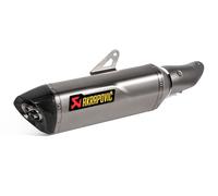 TERMINALE TITANIO CARBONIO AKRAPOVIC OMOLOGATO PER KAWASAKI NINJA 500 / Z 500
