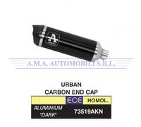 73519AKN - Terminale Scarico Arrow Urban Dark Peugeot METROPOLIS 400 (17-21)