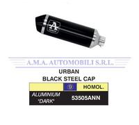 53505ANN - Terminale Scarico Arrow Race-Tech Alluminio Dark FID Vespa GTS 125