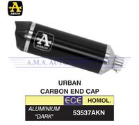 Terminale Urban all. Dark fond. in carbonio Piaggio VESPA Primavera 125 3V 2023