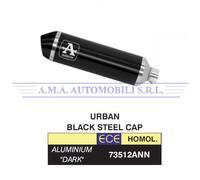 73512ANN - Terminale Scarico Arrow Urban Alluminio Dark Piaggio MP3 500 LT (17)