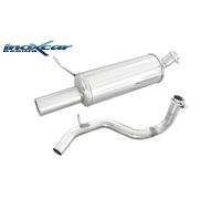 terminale uscita 80mm INOXCAR AUDI A3 Type 8L 1.8 TURBO 150CV 2003