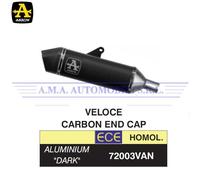 Terminale Veloce all. Dark per montaggio valige laterali Triumph Tiger 1200 2022