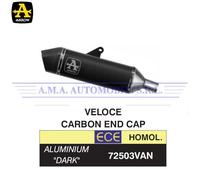 Terminale Veloce in alluminio Dark SI valigie Triumph Tiger 1200 2022 2023