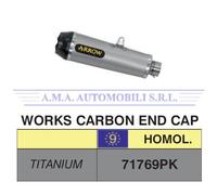 Terminale Works Approved titanio fond. carby Ducati Multistrada 1200/1200S 2012
