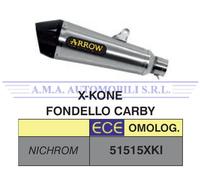 51515XKI - Terminale Scarico Arrow X-Kone Nichrom Aprilia RS4 125 (17)