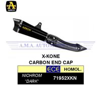 Terminale X-Kone"Dark" Kawasaki Z 125 Anni 2021 2022 2023