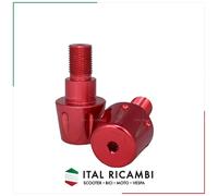 TERMINALI CONTRAPPESI MANUBRIO ROSSI TMAX CONICI
