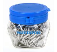 Shimano Terminale Cavo Freno Bici Silver