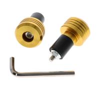 Terminali Del Manubrio Oro Pesi Manubrio Da 18mm Moto Scooter Universal 2x51.5g