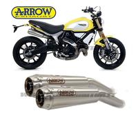 71884PRI - Terminali Scarico Arrow Pro-Race Nichrom Ducati Scrambler 1100 (18)