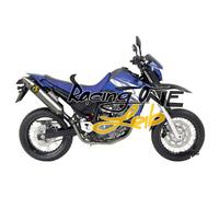TERMINALI DI SCARICO ARROW THUNDER ALLUM. YAMAHA XT 660 R / X 04 - 16 OMOLOGATI