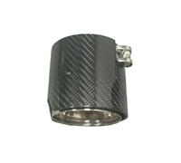 Terminali di scarico Auto Silenziatore Terminale Scarico Copertura Lungo Argento Per BMW M2 M3 M4 Per M5 M6 F87 F80 F82 F83 F90 G80 G82 G83 Marmitta di scarico(IN 67 OUT 93 MM)