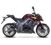 Leovince Lv-10 Kawasaki 15209b Not Homologated Slip On Muffler Nero Not Homologated