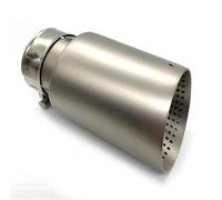 Terminali di scarico per auto 1 Pz Tubo Di Scarico Per Auto Punta Di Scarico Universale Per VW Per GTI MK7 Per Golf 7 Ugello 60MM 63mm Punta Marmitta Coda Gola(IN 70MM-OUT 89MM)