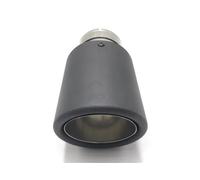 Terminali di scarico per auto Accessori Auto Per Tubo Marmitta Con Punta Di Scarico In Carbonio Riccio Opaco Da 1 Pezzo Per BMW Coda Gola(54MM IN 89MM OUT)