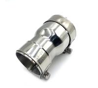 Terminali di scarico per auto Adattatore Riduttore Per Tubo Di Scarico Universale Per Auto E Moto In Acciaio Inossidabile Marmitta Saldato(70MM-76MM)