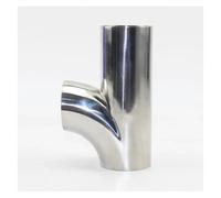 Terminali di scarico per auto Gomito A Forma Di Y Per Saldatura Testa Con Diametro Esterno Del Tubo Da 19-89 Mm Splitter Per Raccordo In Acciaio Inossidabile 304 A 3 Vie Coda Gola(32mm x 1.5mm)