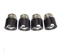 Terminali Di Scarico Per Auto Per BMW G80 G82 G83 G87 M2 M3 M4 2020+ Aggiornamento scarico Punta ugello marmitta nera in fibra di carbonio Testa di scarico(Carbon fiber D)