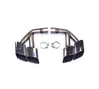 Terminali Di Scarico Per Auto Per Q7 4M 2.0t 3.0t SQ7 2015-2019 Design Quad Square Tips di scarico Ugello Marmitta Punta(3.0t Diesel Silver)