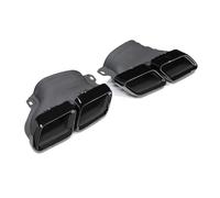 Terminali di scarico per auto Punta Di Scarico Per Auto Punte Per Marmitta Per Benz Per C63 W205 C200 C300 C180 C260 2015-2018 Ugello Quadruplo(Black A)