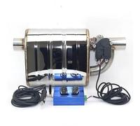 Terminali di scarico per auto Silenziatore Di Scarico Universale Silenziatore Elettrico 51/63/70 / 76mm Silenziatore Valvola Scarico Valvola Di Ritaglio Con Telecomando Terminale Scarico Auto(Valve 76