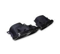 Terminali di scarico Per Benz C63 W205 C200 C300 C180 C260 2015-2018 Terminale di scarico quadruplo per auto Terminale di scarico per marmitta Silenziatore di scarico(Black B)