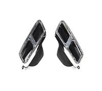 Terminali di scarico Per Mercedes Per Benz W221 Up W222 S63 Terminale di scarico quadruplo 1 paio di terminali di scarico per auto Silenziatore(Silver B)