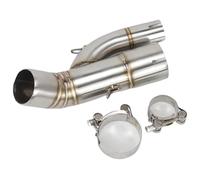 Terminali Di Scarico Per Moto Per BMW Per S1000RR 2017 2018 S 1000 RR 17 18 Slip On Marmitta Per Motocicletta Tubo Di Collegamento Centrale Silenziatori Terminali(Type B)