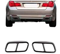 Terminali di scarico Pezzi Di Tappo Di Copertura Del Tubo Di Scarico In Acciaio Inossidabile Per La Serie 7 F01 2008-2014, Accessori Per Auto Terminali di scarico per auto