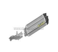 Terminali di Scarico + Raccordo Arrow Race Tech Allu Ktm 990 Smr 2008 > 2013