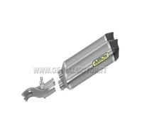Terminali di Scarico + Raccordo Arrow Race Tech Alluminio Ktm 990 Sm 2008 > 2013