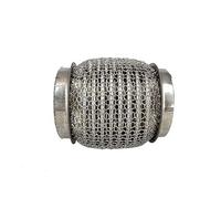 Terminali di scarico Raccordo Flessibile Per Tubo Di Scarico Auto In Acciaio Inossidabile SUS304 Da 63x100 Mm, 76x100 Mm, 76x200 Mm Con Interblocco Flessibile Terminali di scarico(76x100mm)