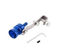 Terminali di scarico Terminale Di Scarico Per Auto Con Valvola Finta Per Fischio Turbo Per A1/A3/A4/A5/A6/A7/S3, B6/B7/B8/B9, C5/C6/C7, 8L/8P/8V, Q3/Q5/Q7, TT Terminali di scarico( Blue)