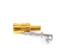 Terminali di scarico Terminale Di Scarico Per Auto Con Valvola Finta Per Fischio Turbo Per A1/A3/A4/A5/A6/A7/S3, B6/B7/B8/B9, C5/C6/C7, 8L/8P/8V, Q3/Q5/Q7, TT Terminali di scarico( yellow)