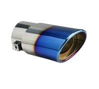 Terminali di scarico Terminale di scarico per auto in acciaio inossidabile dritto/curvo da 63 mm, per la messa a punto 'auto Terminali di scarico